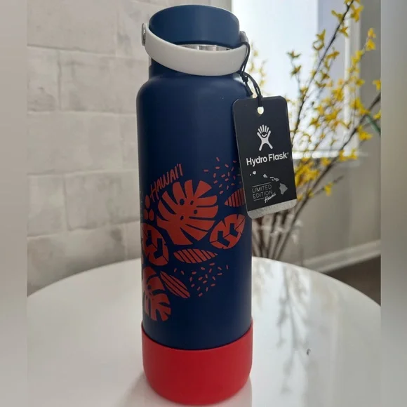 Okinawa Prefecture Hydro Flask Blue Hawaii New! Hydro Flask Hawaii